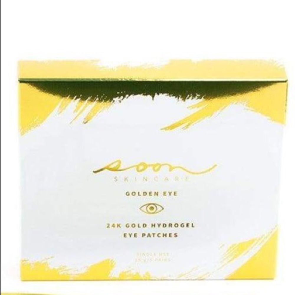 NWT SOON Skincare Golden Eye 24K Gold Eye Patches